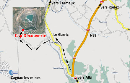 plan accès